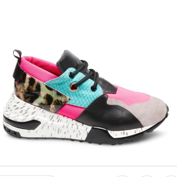 steve madden cliff sneakers bright multi